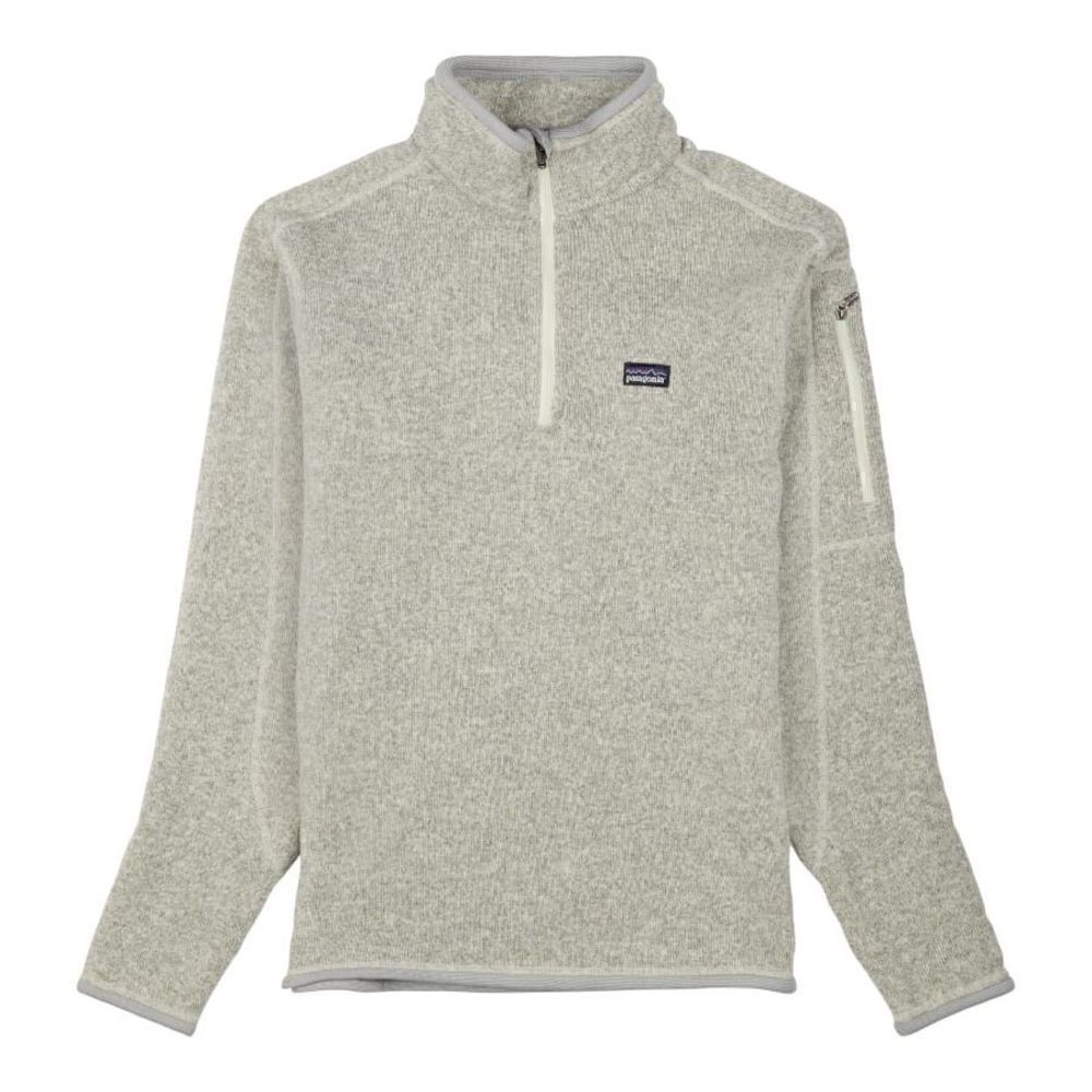 Patagonia Womens Size Small Better Sweater 1/4 zip Grey